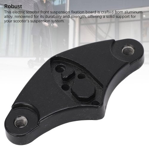 Keenso Front Suspension Fixation Board, Aluminum Alloy Shock Absorbing Plate Spare Parts Accessories for M4 Folding Electric Scooter