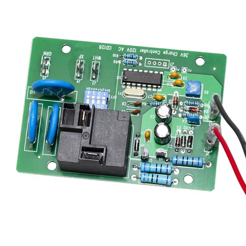 FBULWSEC 36 Volt EZGO Powerwise Charger Board for Golf Cart -Includes Power Input & Control for Powerwise Chargers Replacement 28667G01 28566G01 28566-G01 28566-G03