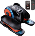 Under Desk Elliptical Machine - Electric Mini Elliptical for Home Exercise | 12-Speed Touch Screen & Remote Control