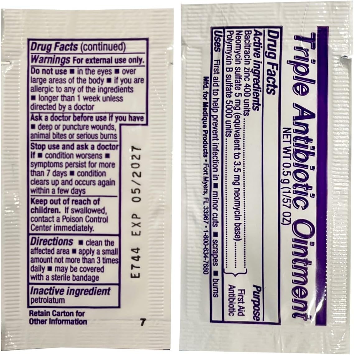 Rescue Essentials Topical Treatments - Convenient Unit Dose Pack for Quick Relief