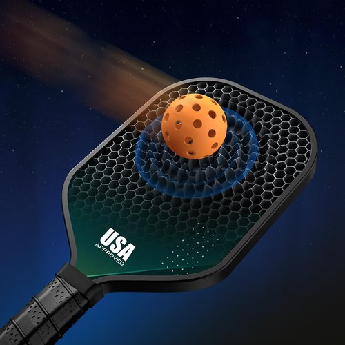 Pickleball Paddles Set of 2 x Green