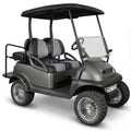 Jaxpare Golf Cart Diamond Seat Covers for Club Car Precedent OEM Standard Front Seat Cushion.Breathable Washable Polyester Mesh Cloth. Renew Your Golf Cart with Lowest Value. (Grey)