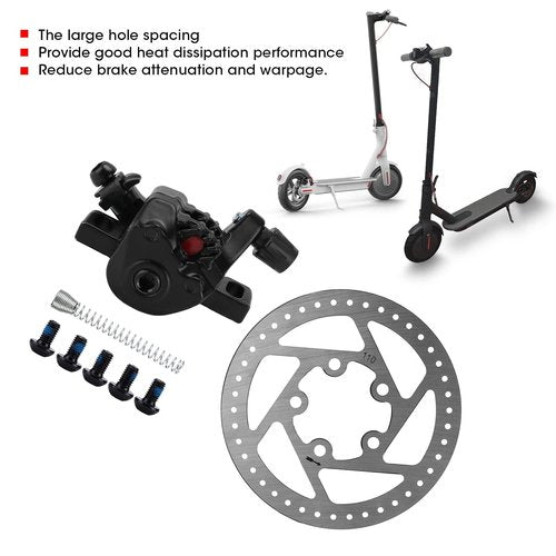 aqxreight Disc Brake Kit High Performance Excellent Stopping Power Replacement Electric Scooter Road Mountain BMX, aqxreightknars5pmib