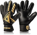 Regine Switzerland Goalkeeper Gloves - 4mm Latex Anti-Slip Grip, Finger Protection for All Weather