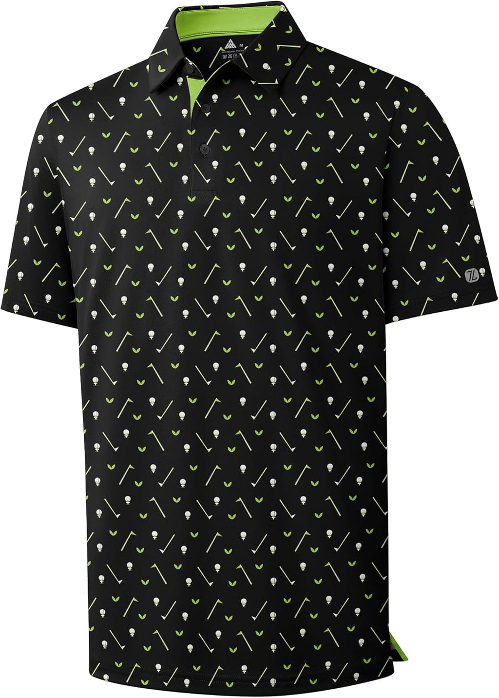 ZITY Men's Golf Polo Shirt - Short Sleeve Moisture-Wicking Performance | Casual & Golf Wear
