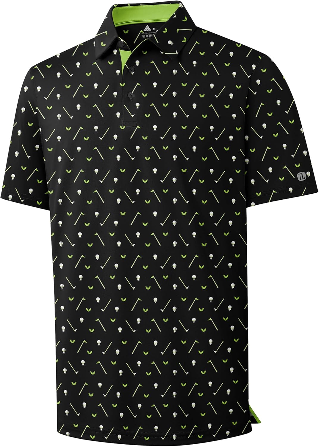 ZITY Men's Golf Polo Shirt - Short Sleeve Moisture-Wicking Performance | Casual & Golf Wear