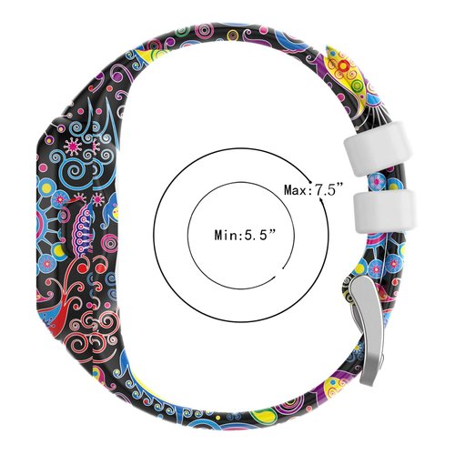 AWADUO Compatible For Garmin vivofit jr. 3 Replacement Band, Replacement Silicone Wrist Strap Band For Garmin vivofit jr. 3, Soft And Durable(Silicone Gray)