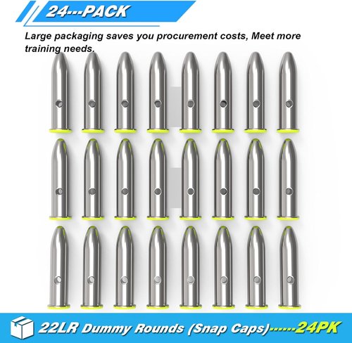 Artemis Snap Caps - Reusable Training Dummy Rounds for Safe Dry Fire Practice | Realistic Weight Options