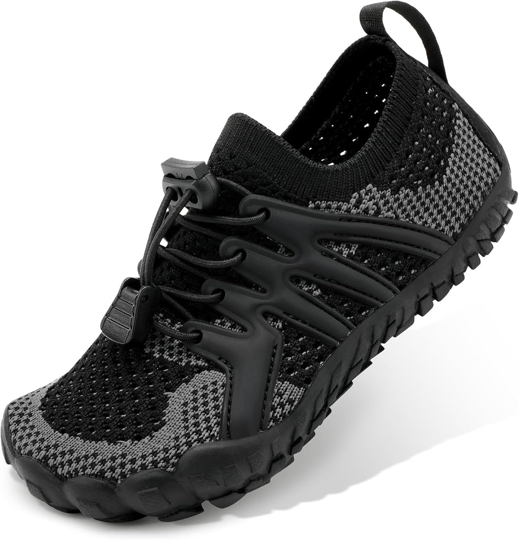 STELLE Water Shoes for Kids Girls Boys Barefoot Shoes with Adjustable Laces Quick Drying Beach Sports Non Slip Swimming Hiking