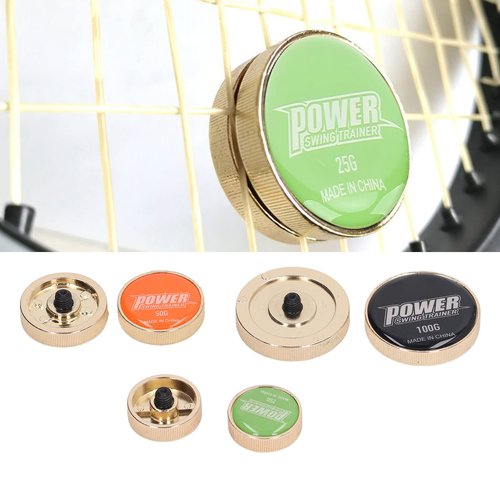Topyond Tennis Racket Swing Weight Training Aid - Adds 100g, 50g, or 25g to Your Racquet for Enhanced Control, Tennis Weight for Racket