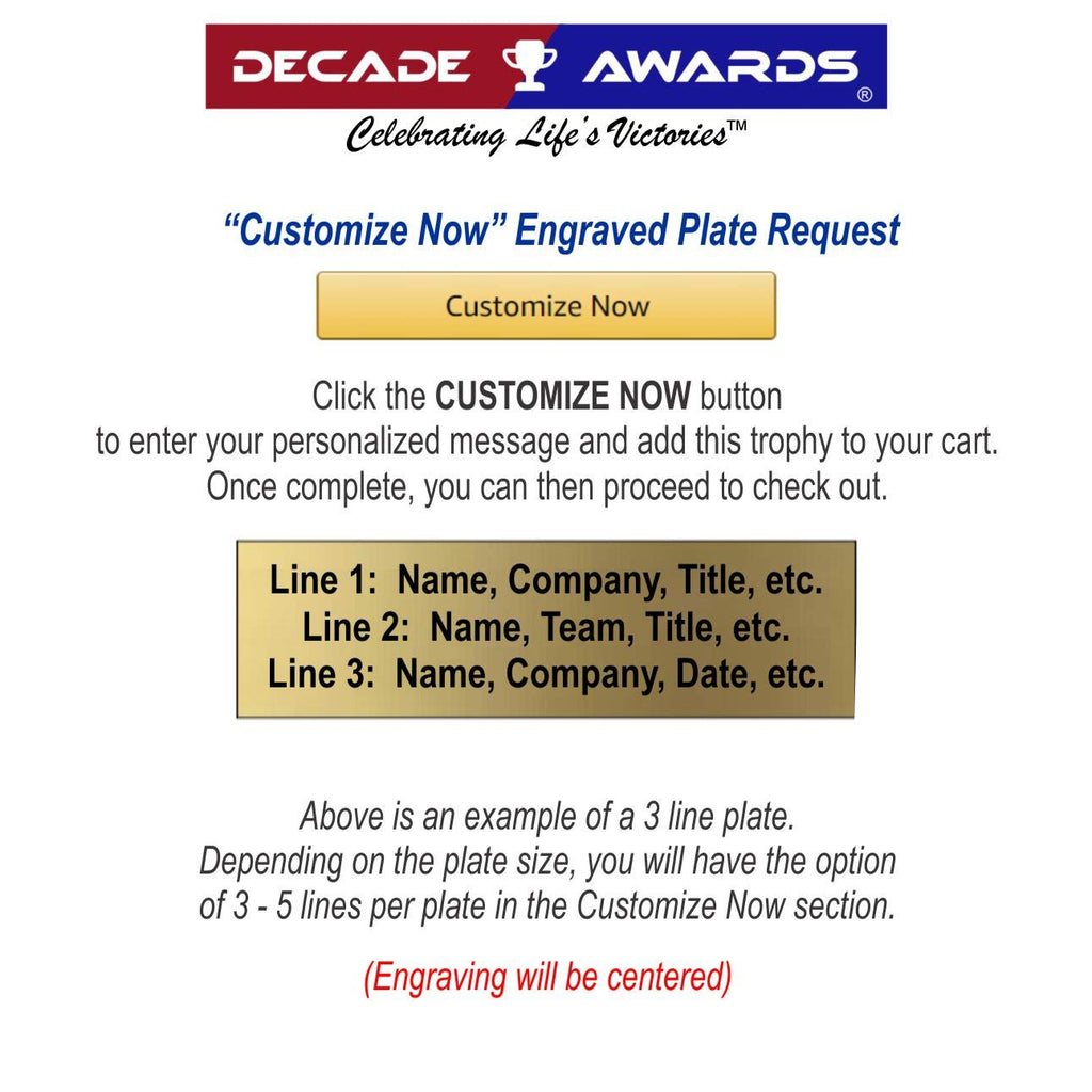 Decade Awards Monster Basketball Trophy - Custom Engraved Beast Mode Basketball Award to Celebrate Court Conquest and Domination - Customize Now (6.75 Inch)