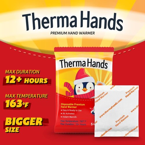 Hand Warmers | Premium Air-Activated Heat Packs - 12+ Hours of Safe, Odorless Warmth (3.5" x 4")