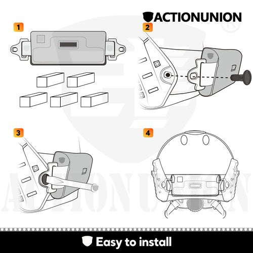ACTIONUNION Helmet Counterweight Pouch for Tactical Airsoft Paintball Bump BJ PJ MH SF MK NVG Helmet Accessories