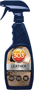 303 Products Leather Care - 3-In-1 Cleaner, Conditioner & Protector - Prevents Fading & Cracking - 16 fl. oz.