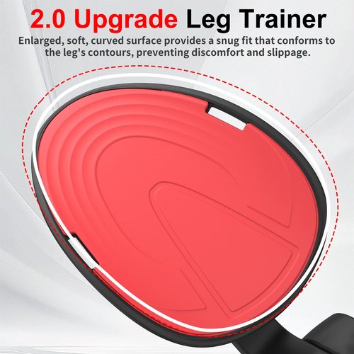 48 LB Pelvic Floor Exercise Devices, Inner Thigh Kegel Exerciser, Kegel Trainer for Postpartum Rehabilitation, Exerciser of Thigh at Home, Hip Under Desk Exercise Men Women with Band