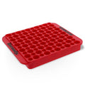 Hornady Magnum Loading Block, 480042 - Keep Your Reloading Bench Clean and Uncluttered with This Large Caliber Reloading Tray - Includes 100 Total Slots to Store 50 BMG Cases or Shotgun Shells