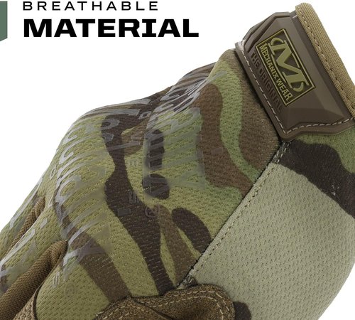 Mechanix Wear Original MultiCam Tactical Work Gloves - Secure Fit & Flexible Grip, Durable Touchscreen | X-Large