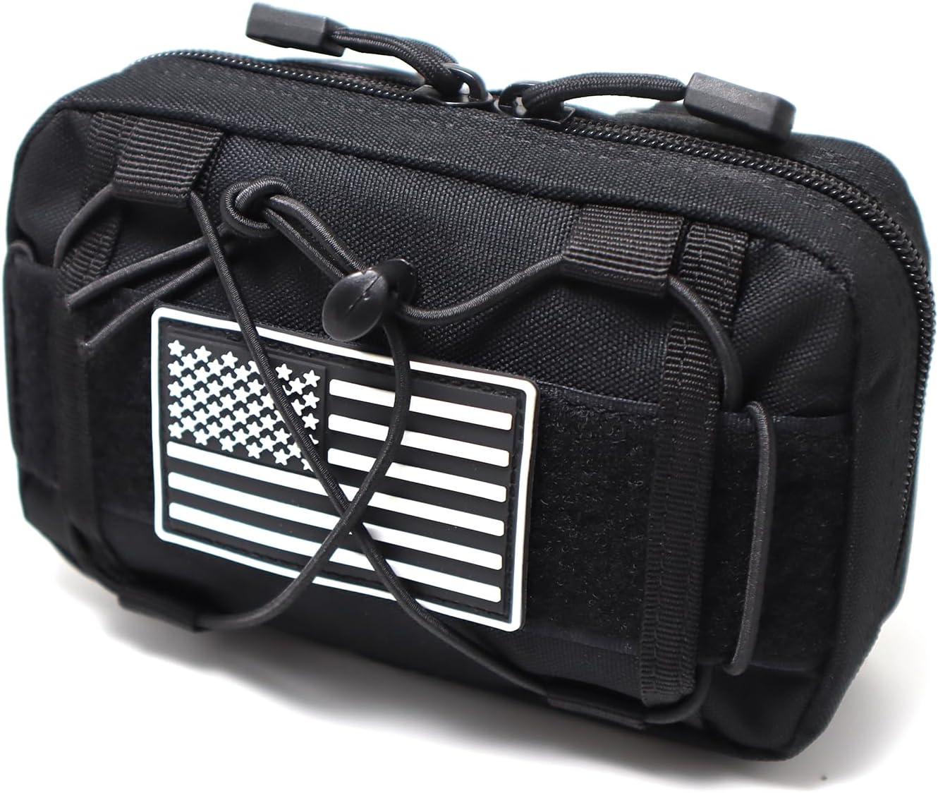 Skiennix Tactical Molle Admin Pouch - Compact Utility EDC Tool Bag | Versatile Waist Pack for Phones & Essentials
