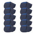GOCHSS I Golf Iron Headcovers 10pcs PU Fit Both Right-Handed Clubs Golf Club Protector for Titleist Callaway Ping Taylormade Fit More Brands Golf Iron.（Dark Blue）