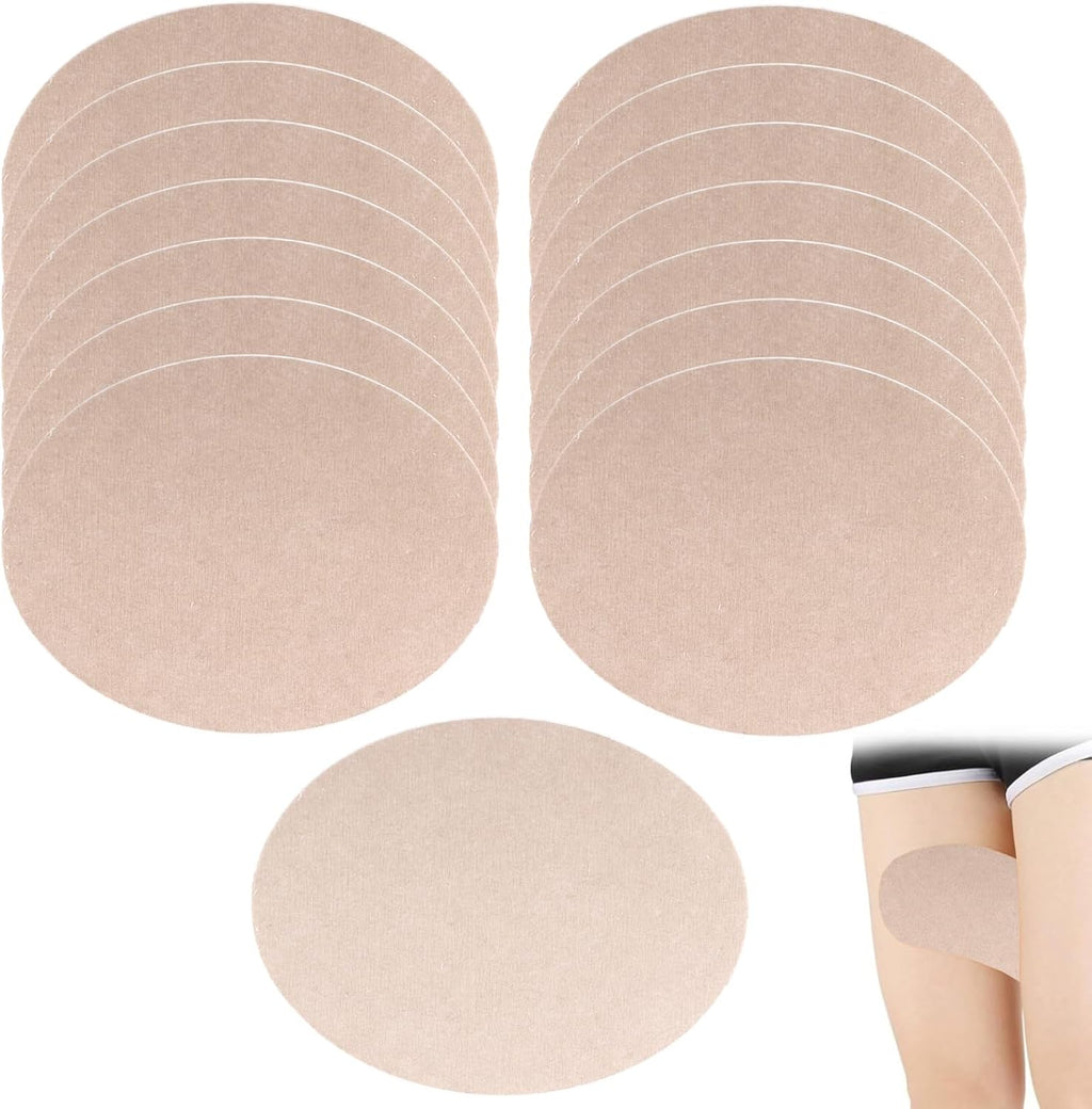 Skiennix 14 Pcs Anti-Chafing Thigh Patches - Sweatproof Light Skin Tone Friction Pads for Women