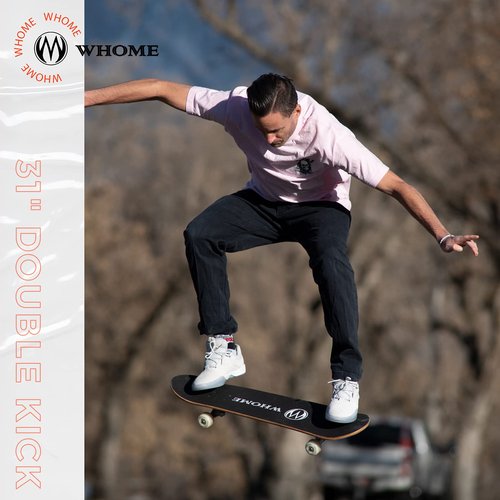 WHOME Skateboards for Adults/Kids Teens/Girl Beginner/Boy - 31"x8" Pro Standard Skateboard Complete 8-ply Alpine Maple Deck ABEC-9 Bearings with T-Tool