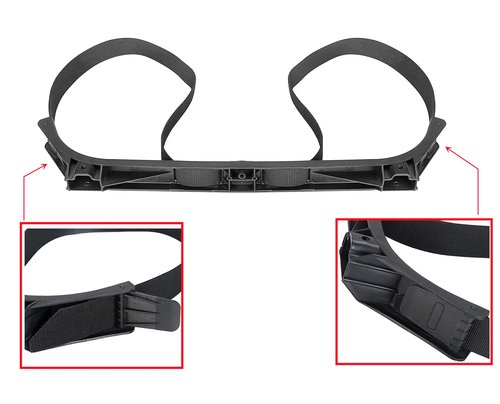 Golf Cart Bag Strap Rack Ass for 1987-Up Club Car DS Gas & Electric Golf Carts Replacement #1013935
