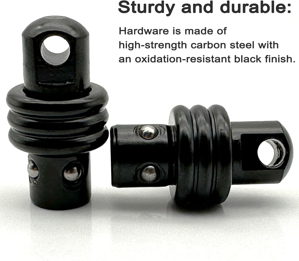 QD Sling Swivel Stud - Heavy Duty Steel Quick Detach Sling Mount with Button | Durable Design
