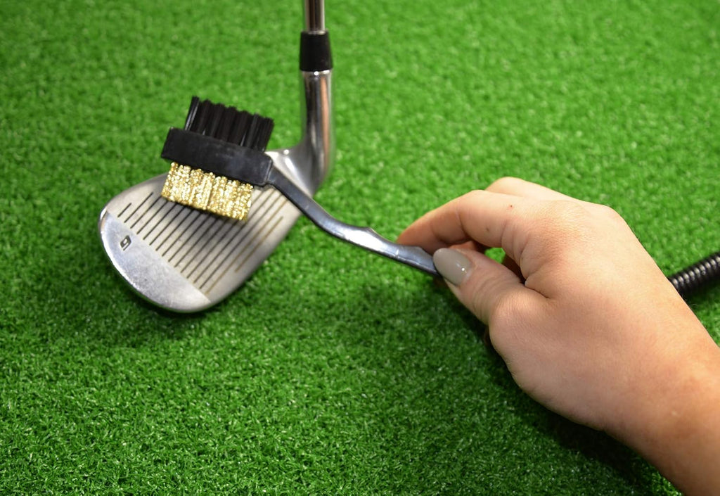PrideSports Golf Club Cleaning Brush - Durable Design for Optimal Performance | Black