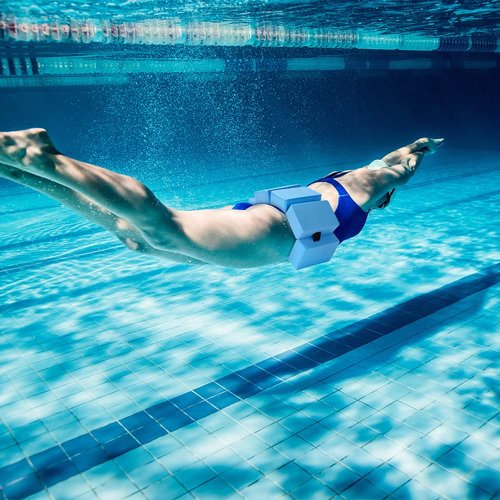 OSMOFUZE Water Dumbbells Set, Water Aerobics Exercise Foam Dumbbells Weight Pool Resistance Water Fitness Equipment for Weight Loss