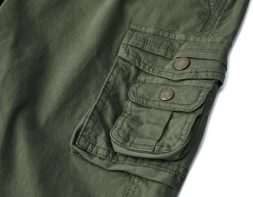 Foursteeds Women's Mid Rise Cargo Capris - Elastic Waist, Multi Pocket Tactical Hiking Pants