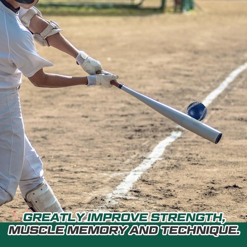 Arrowbash Weighted Softball Set - Bulk Training Balls with Drawstring Bag for Enhanced Performance