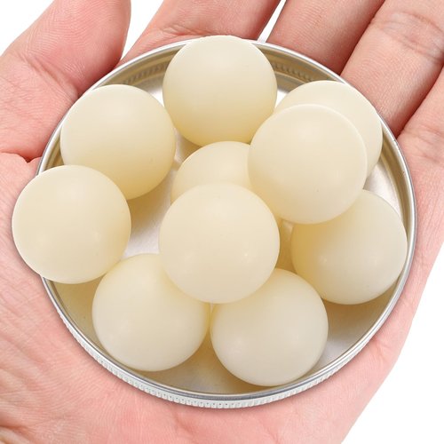 uxcell 10pcs Nylon Bearing Balls 1" 25.4mm Solid Plastic Balls, Precision Mini Nylon Balls
