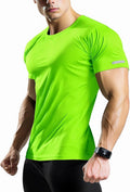 Skiennix Men's Workout Shirts - Fitted Quick-Dry Athletic Tee for Running | Moisture-Wicking Design
