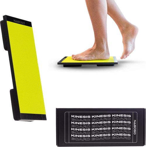 Kinesis Balance Board - Micro-Wobble & Naboso Texture for Fitness | Home Gym & Physical Therapy
