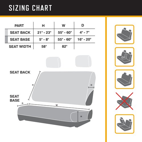 Browning Bench Seat Cover Throw, Quick Use Bench Seat Protection, Elk