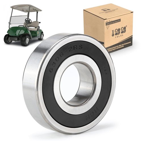 10L0L Golf Cart Rear Axle Bearing for Yamaha Drive/G29 Gas and Electric Golf Cart Models, Replacement OEM# JW1-F2176-00-00