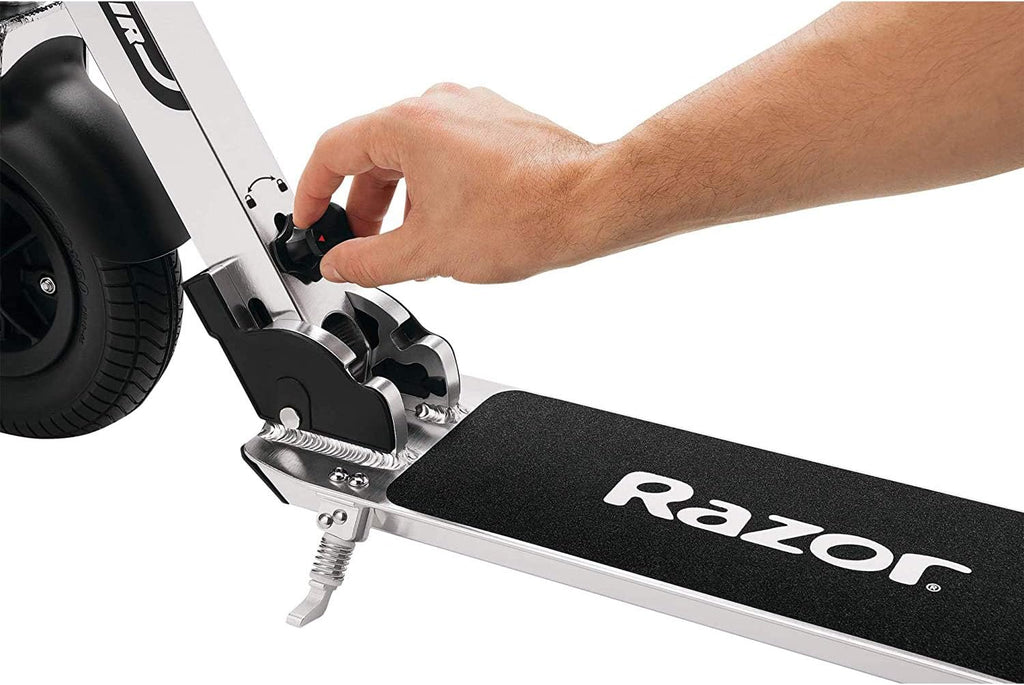 Razor A5 Air Kick Scooter for Kids 8+ | Extra-Long Deck, 8" Pneumatic Wheels, Foldable Design
