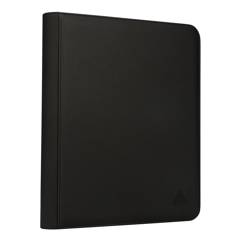 Top Loader Binder for Cards - 432 Card Capacity, 9-Pocket Pages, Black Variation: Black+9-Pocket