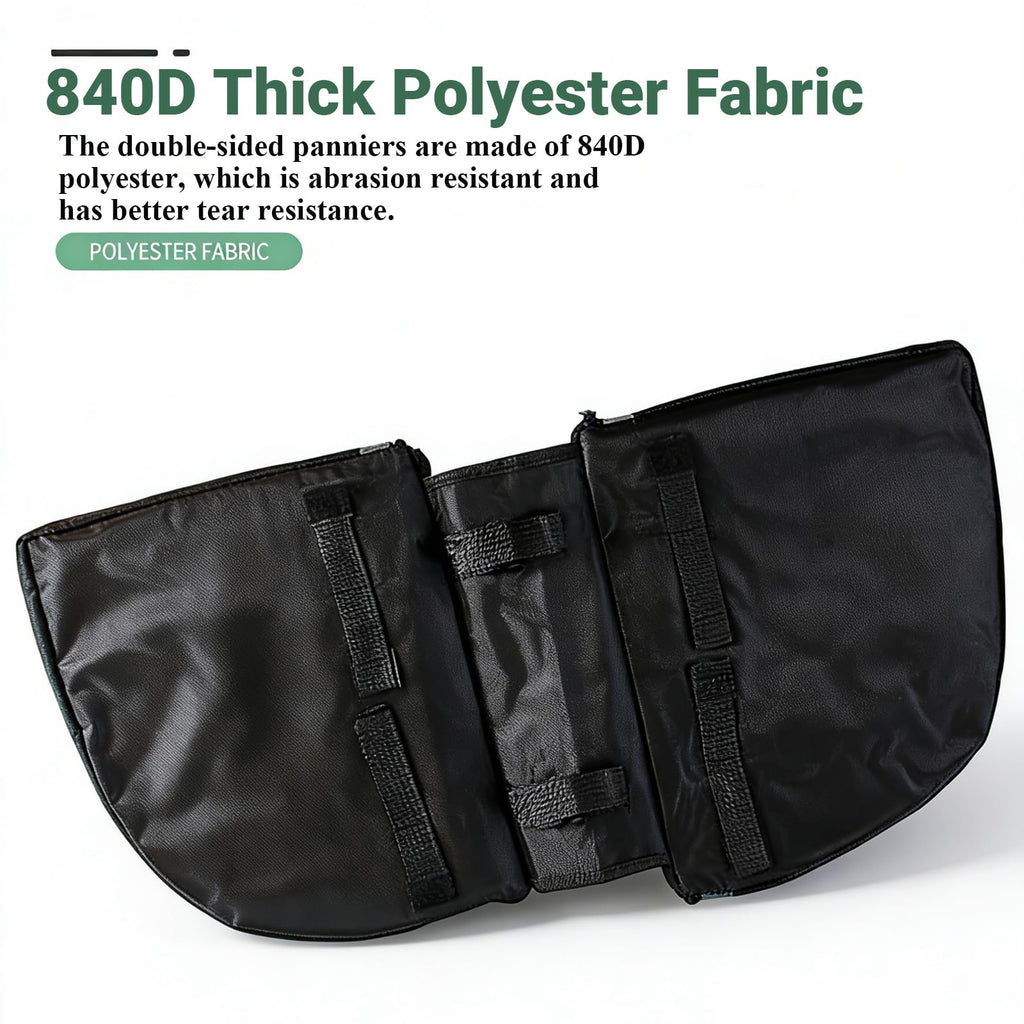 Yuecoom Bicycle Panniers, Bike Bag, Bicycle Rack Bag Bike Rear Carrier, 25L Waterproof Mountain Road Bike Rack Rear Seat Tail Carrier Trunk Doubility Pannier Bag