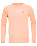 Boys UPF 50+ Swim Shirt Long Sleeve, 1 or 2 Pack UV Sun Protection Rash Guard, Youth Kids SPF Water Shirts for Beach Surf