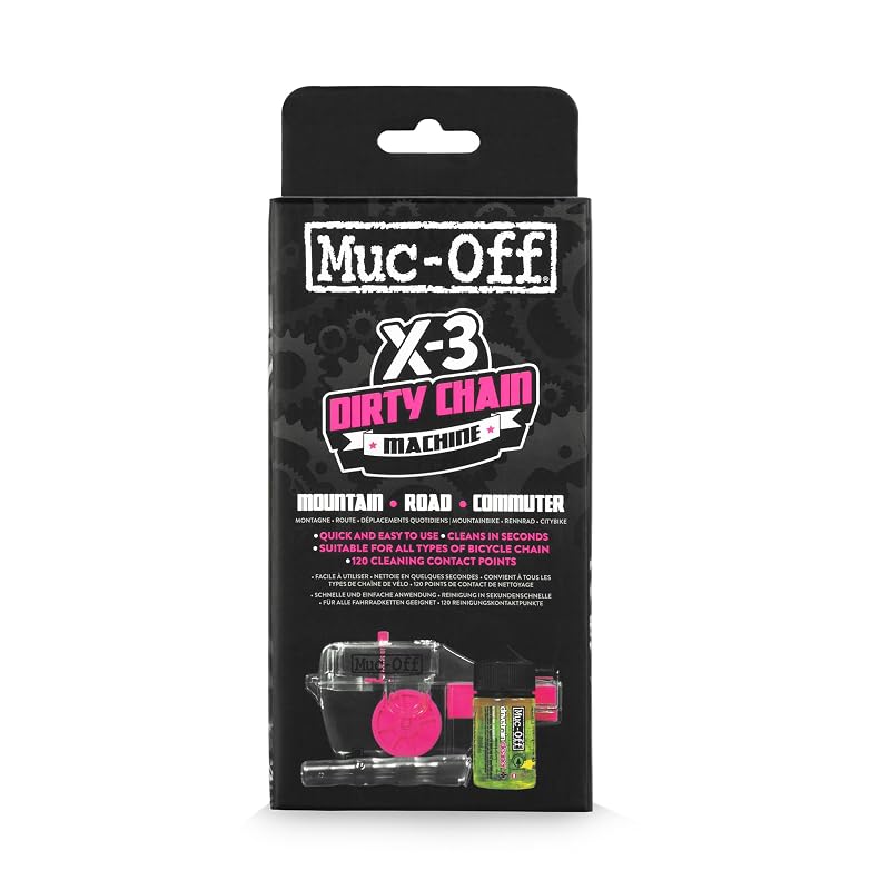 X-3 Dirty Chain Machine Bicycle Chain Cleaner Tool – 2.54 Fl Oz