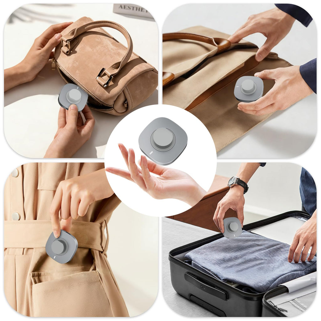 Vigamen Charger Compatible with Ultrahuman Ring-Size 7,Fast Safe Charging Dock with USB-C Cable,Portable Design for Ultrahuman Ring Air,Silver Gray