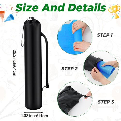 Hiboom Baseball & Softball Base Set - 5 Pcs with Portable Carrying Bag for Backyard Practice