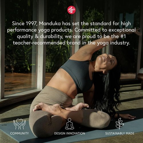Manduka PRO Yoga Mat - 6mm Thick | Lifetime Durability | Premium Studio Quality | Teacher Approved