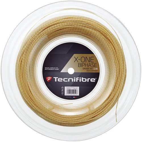 Tecnifibre X-One Biphase Tennis String Reel Natural (16G)