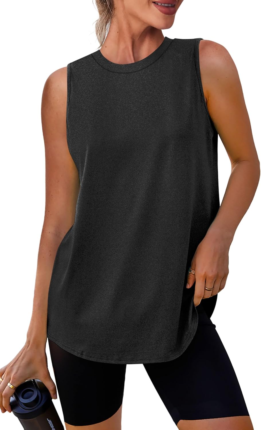 Skiennix Women's Workout Tank Tops - Lightweight Sleeveless Athletic Shirts for Yoga, Running & Tennis