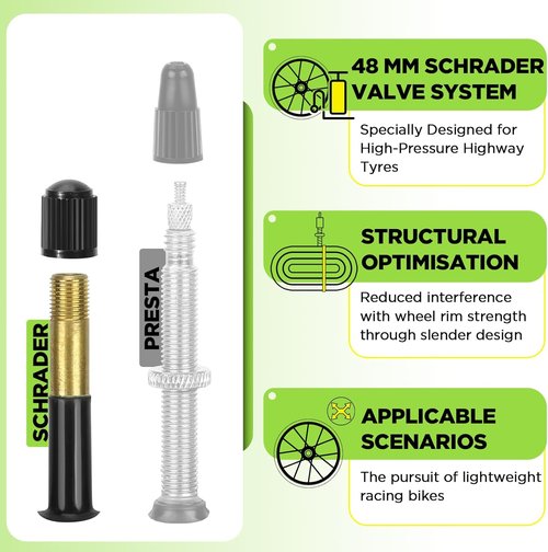 700C Bike Tube by [Brand Name] - Durable Butyl Inner Tube with 2 Tire Levers | Fits 700x25C to 700x32C