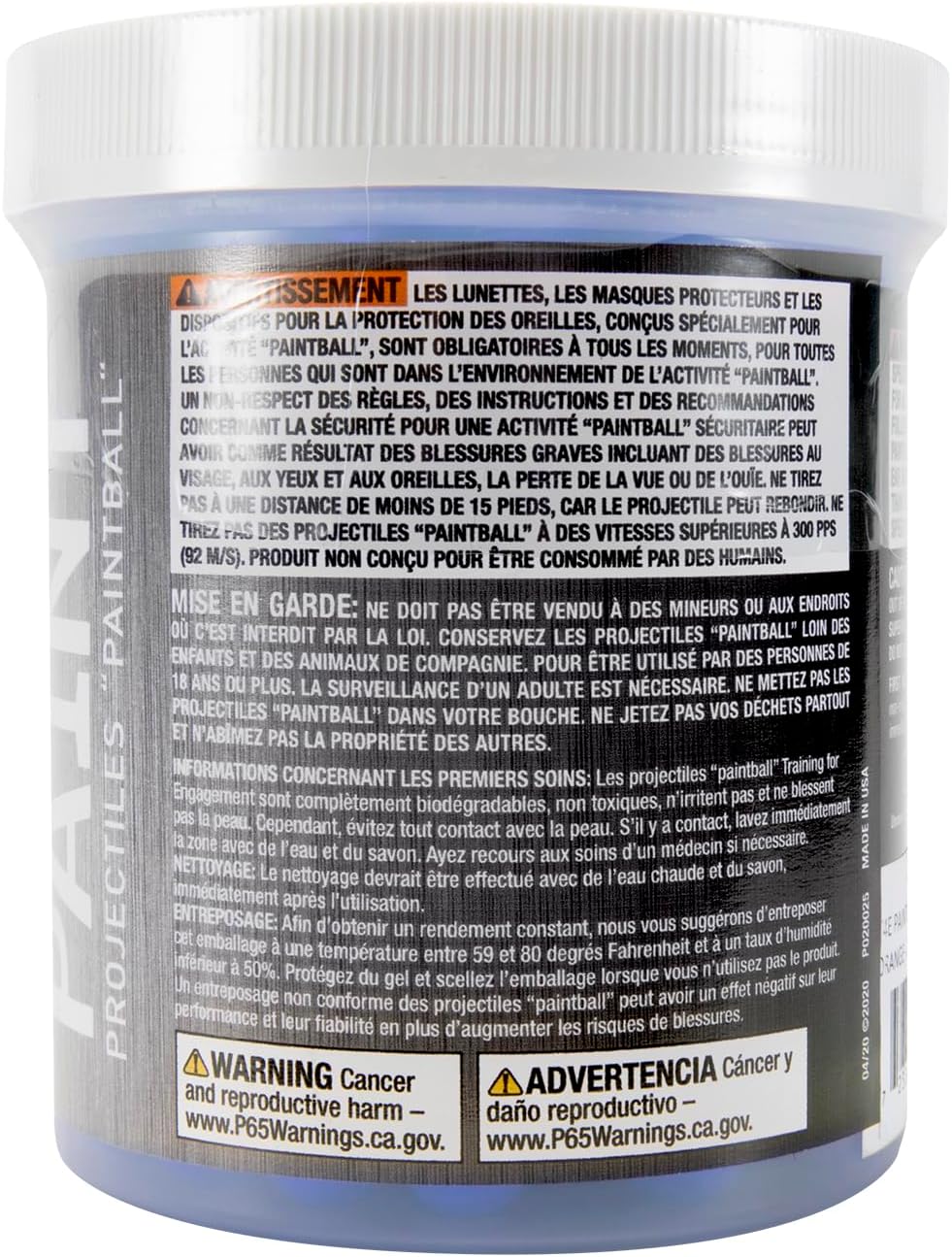 Umarex T4E .43 Caliber Paintballs - Premium Quality, Blue - 430 Count Pack