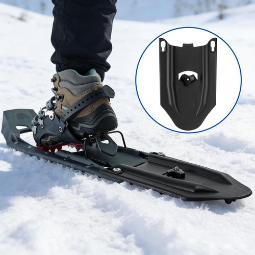 Shupakul 2 Pcs Snowshoe Accessory Tail, 6 Inch Snowshoes Flotation Tail, Detachable Snowshoes Replacement Accessories Fit for All Evo Snowshoe Model