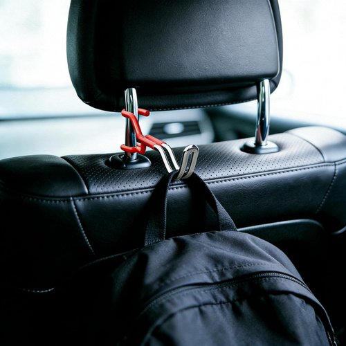 Cityeagle 2-Pack Hard Hat Holder for Truck: Heavy Duty Bow Buddy - Universal Bow Carrier for SUV, Jeep Or Sedans, Headrest Hooks, Seat Back Organizer for Bags, Hard Hats & Archery Equipment